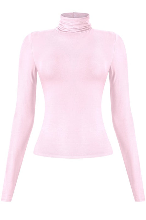 Pink Turtle Neck