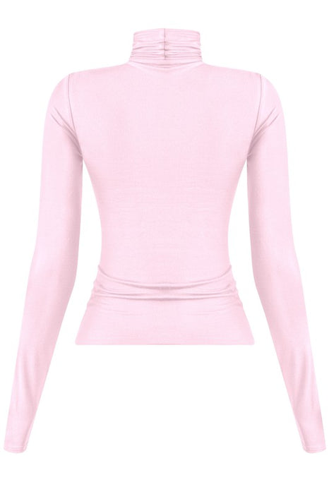 Pink Turtle Neck